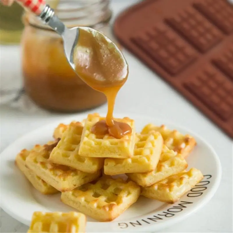 Cells Chocolate Mold For Scented Candle Making Fondant Patisserie Candy Bar Silicone Mould