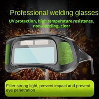 Lunettes de soudage intelligentes à obscurcissement automatique, couleur vraie, avec lentilles intérieures claires, lunettes de soudage solaires, lunettes de soudage Anti-éblouissement 2