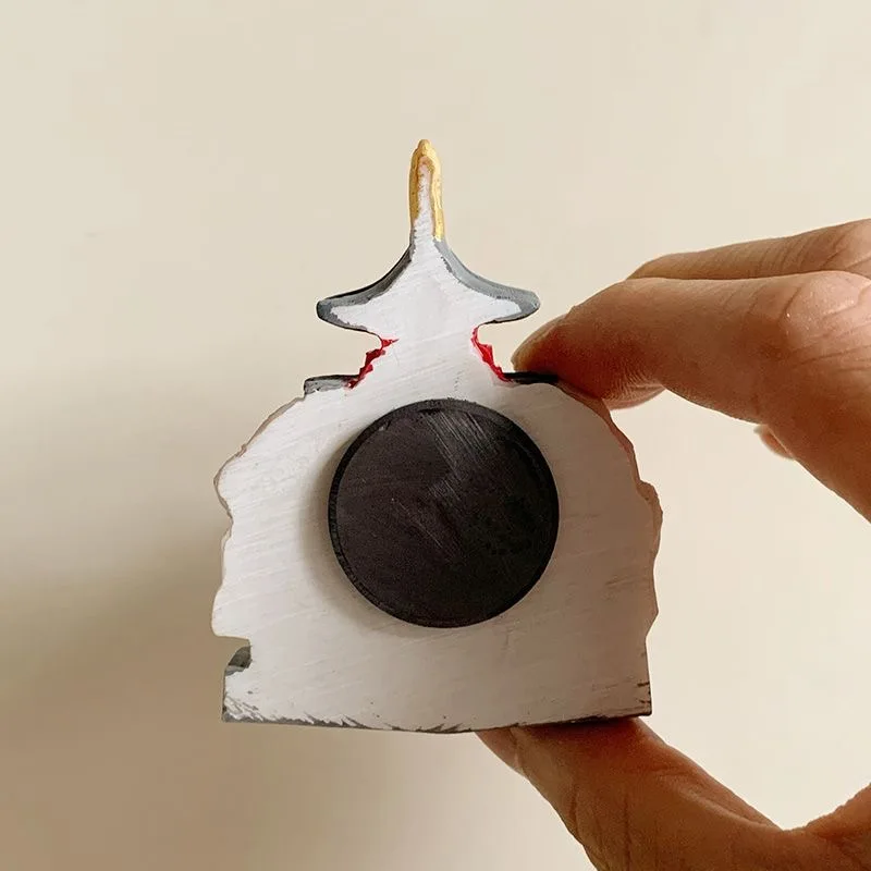 Tokyo Asakusa Temple 3D Resin Fridge Magnet - Cultural Souvenir Gift
