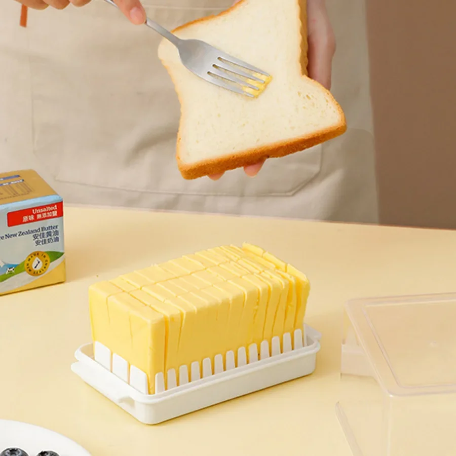 Butter Cutter Butter Cutting Box Auxiliary Covered Storage Baked Cheese Cheese Slicing
