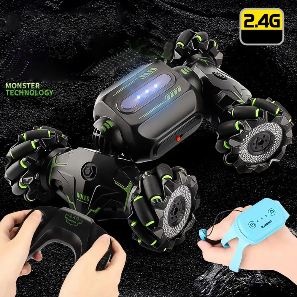 

Children Remote Control Stunt Car Gesture Induction Twisting Snake Climbing Drift Off-road Vehicle Toys For Boys Gifts