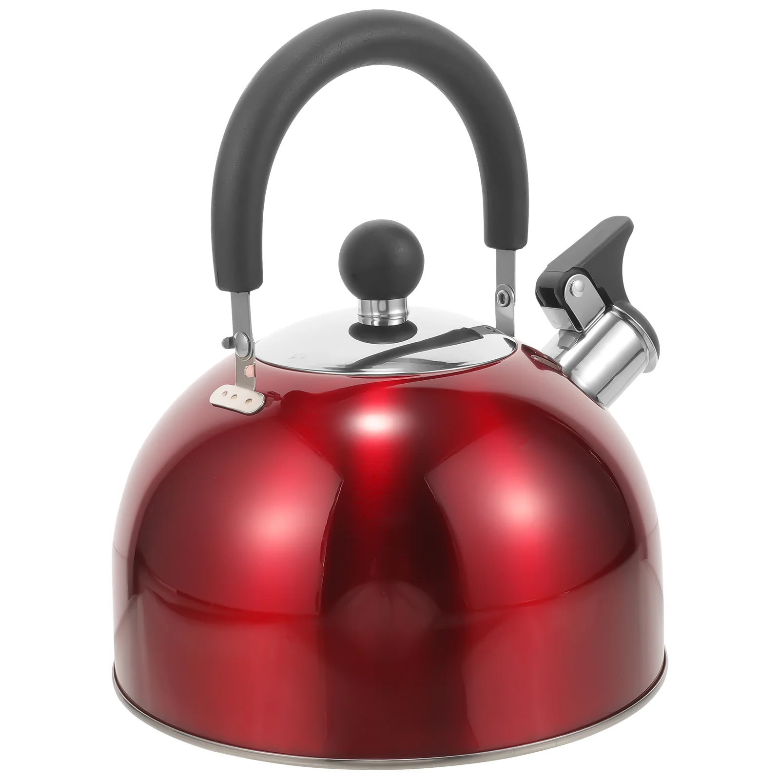 

Stainless Steel Whistle Pot Camping Stove Kettle Household Teakettle Whistling Water Sound Vintage Kitchen Boiler