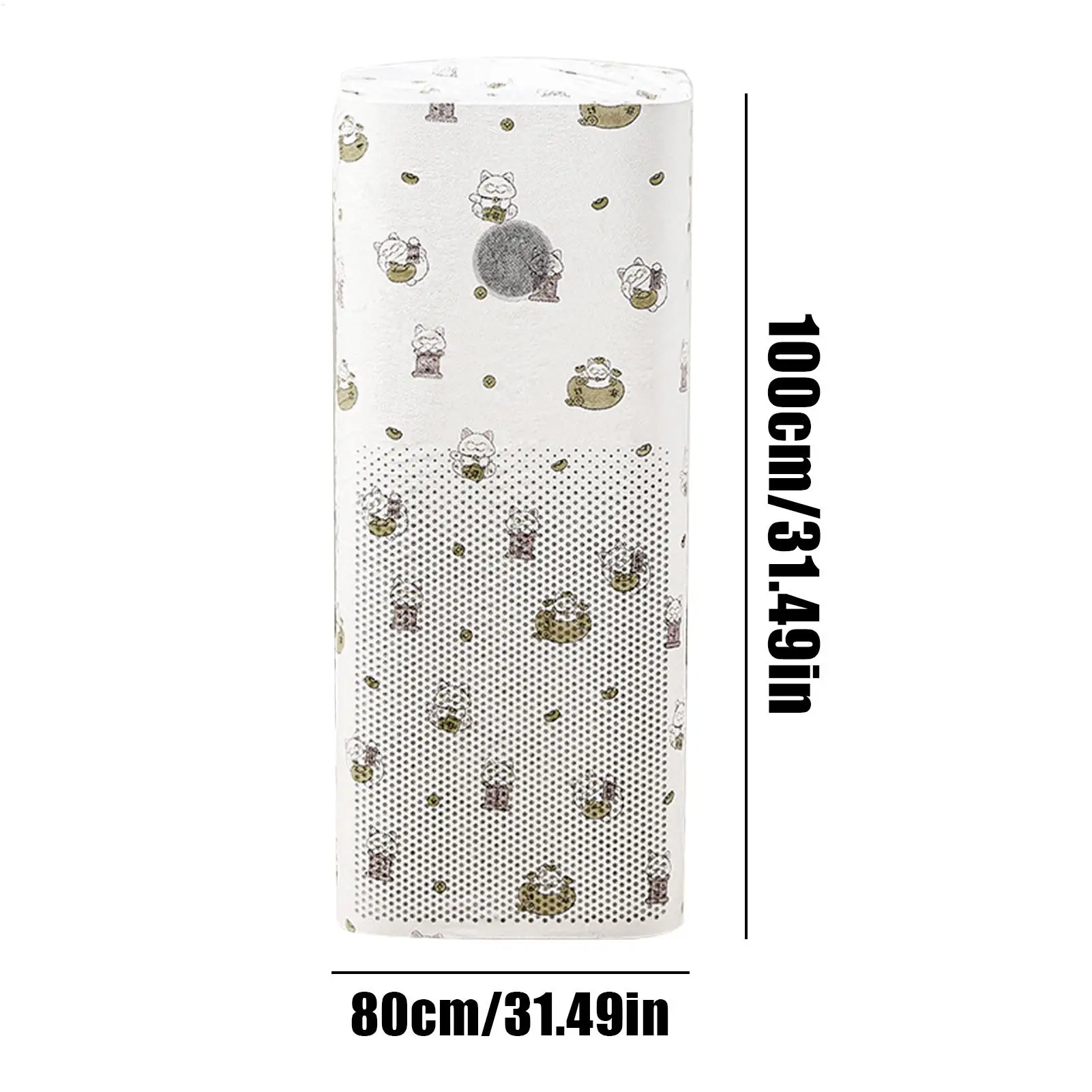 Portable Air Conditioner Cover 10 Pieces Portable Ac Cover Thickened Non-woven Fabric Guard For Counter Kitchen Fan Appliances