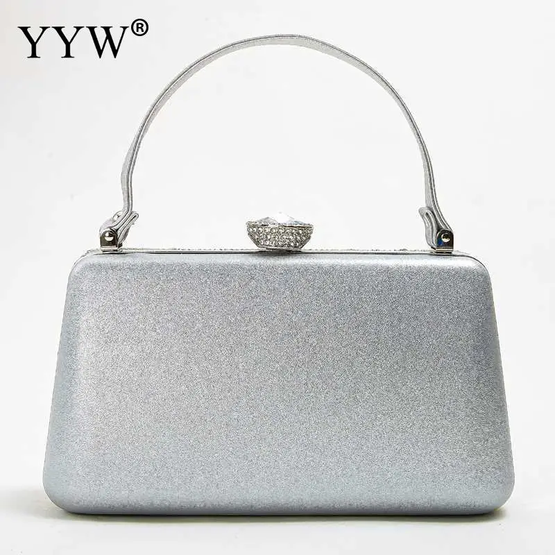 Luxury Rhinestone Beads Female Clutch Bag Soft PU Leather Grips Pearl Sequins Diamond Evening Tote Wallet Purse Crossbody Chain