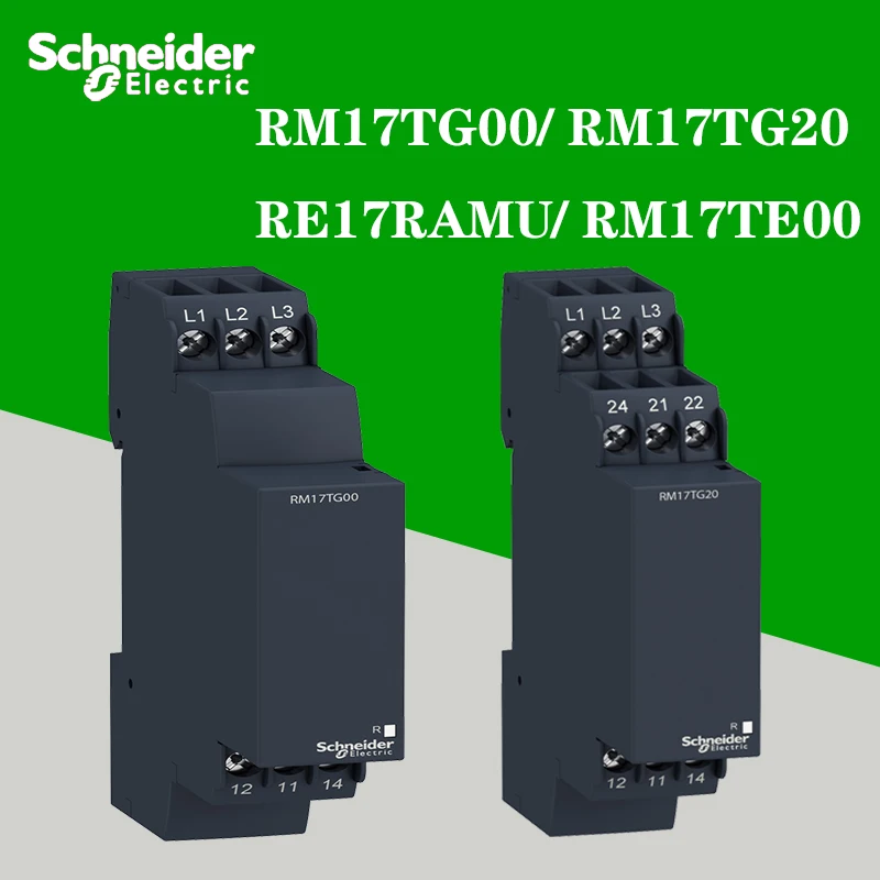 

Трехфазное реле управления питанием Schneider Electric RM17 RM17TG00/ RM17TG20 /RE17RAMU/ RM17TE00