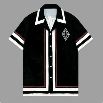 Men's Short Sleeve Shirt Hawaiian Shirt Fashion Printing High Quality Comfort Lightweight Multi-color Optional Men's Top