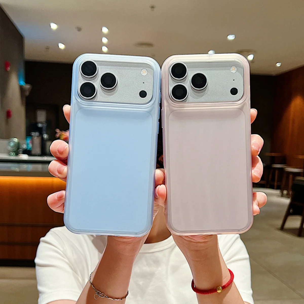 Ultra Thin Soft Silicone Translucent Phone Case - Solid Color Matte Finish