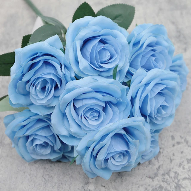 Bouquet Blue Roses