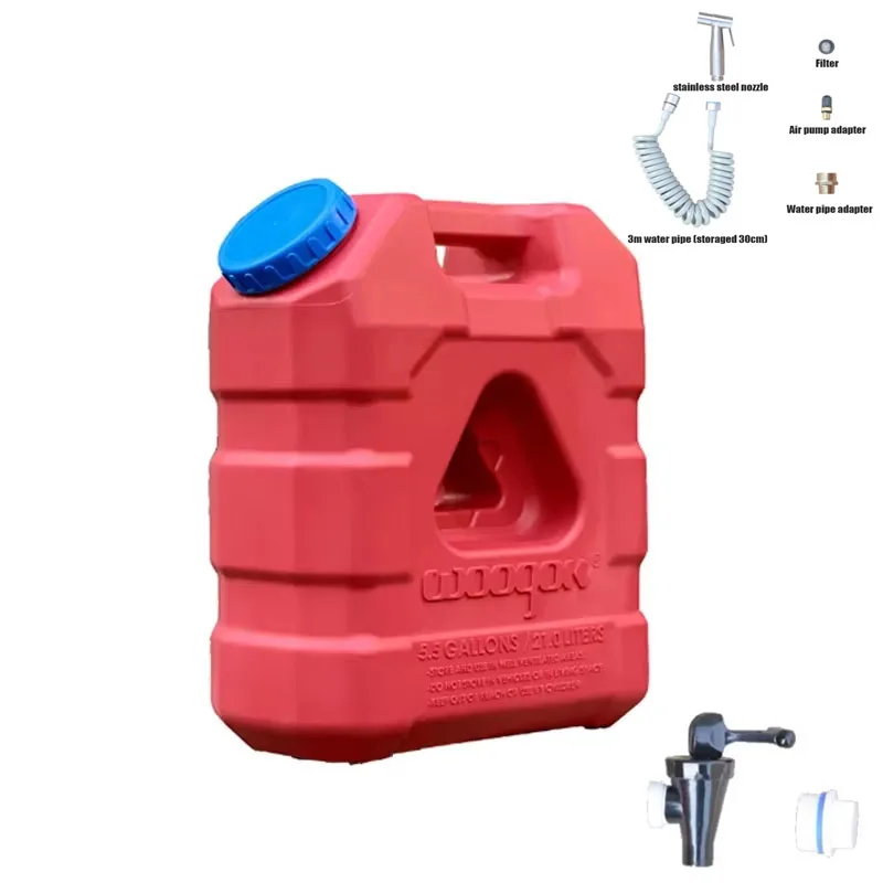 21L Portable Water Storage Container with Spigot