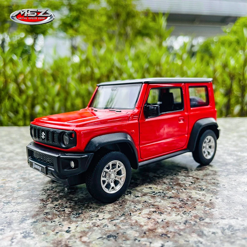 MSZ 1:26 Suzuki Jimny 2018 alloy car model children's toy car die-casting boy collection gift pull back function