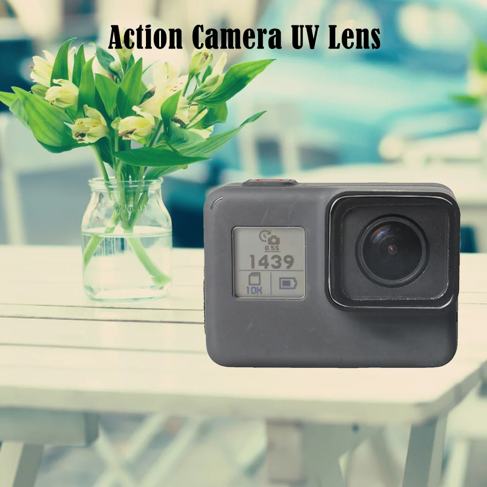 스포츠 카메라 UV 렌즈 필터, Go Pro Hero 9, 10/11 용, 알루미늄 합금 액세서리