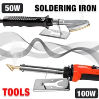 50W Or 100W Car Bumper Repair Soldering Iron, 110V/220V Home Leather Ironing Tools Belt PP PE PVC ABS Welding Rod, Welding Tools 2