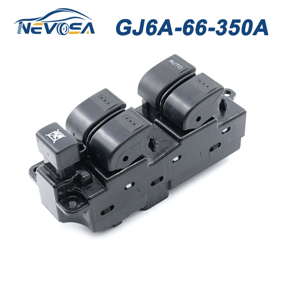 Power Window Switch Control For Mazda B2500, Bravo, Ranger, Courier - Part UM93-66-350-41 - 3-Year Warranty