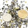 3/4/5mm Metal Buttons 100pcs Mini Buttons for Dolls Clothes 2Holes Sew Button for Needlework Round Buckles Handmade Accessories 4