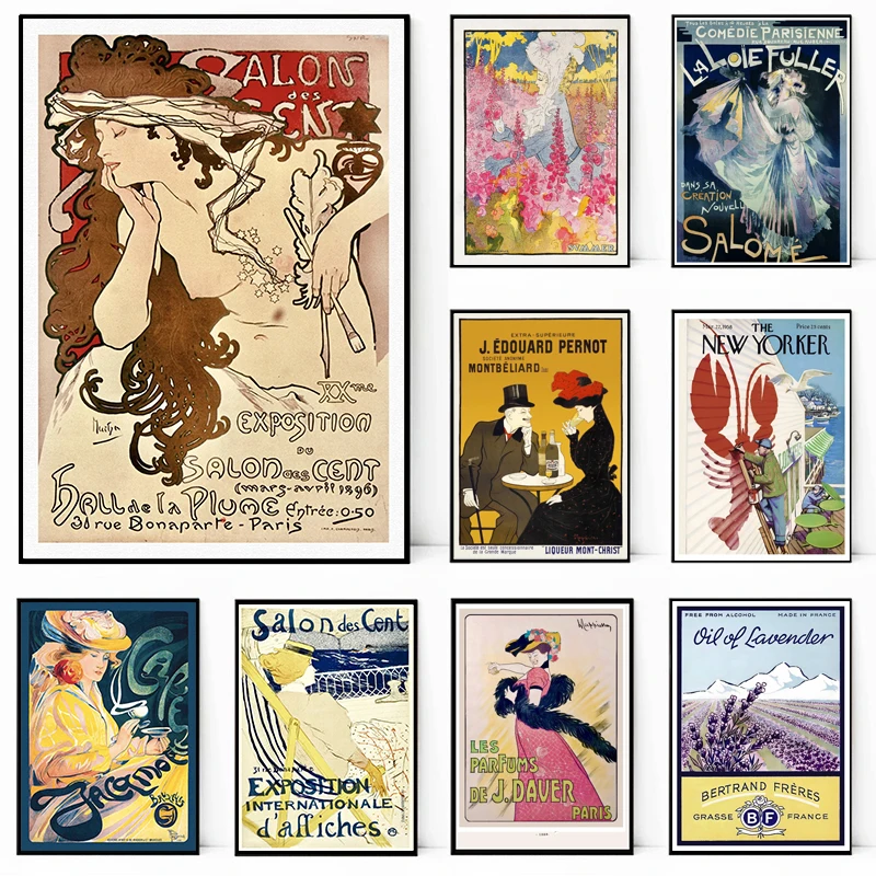 Poster Vintage Estate 1907 Penrhyn Stanlaw Flower Art Paint Canvas Printing Wall Art Decoration Hanging Paintings Home Decor