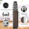 Windproof Super Big Flame Torch Lighter Outdoor Camping BBQ Kitchen Lighter Refillable Butane Lighter Men's Tools No Box No Gas 2