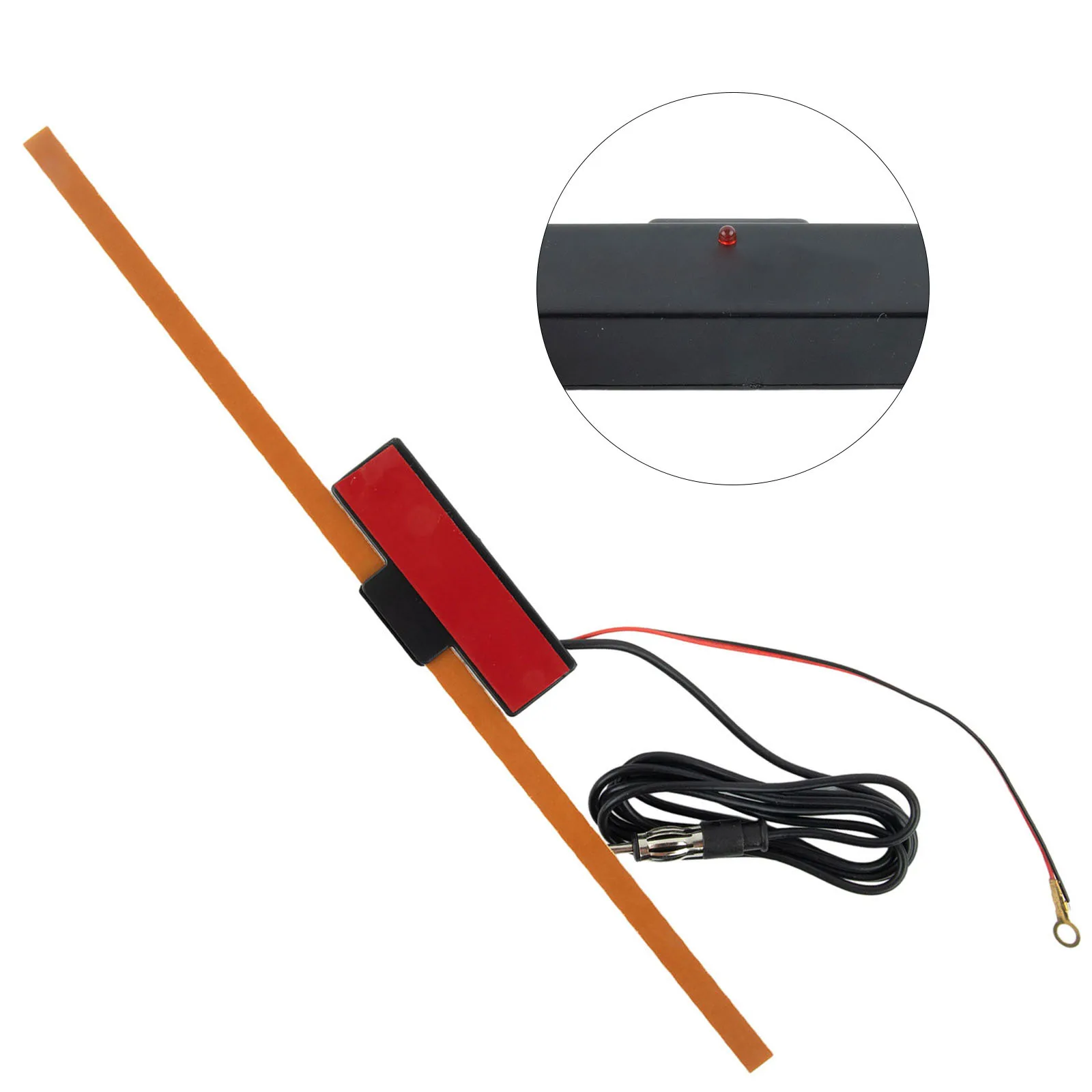 

Antenna FM Radio Antenna Mount Adhesive Amplify FM Signals FM-AM-LW-SW VHF CH2 - 13 Motorcycle Or Boats And RV