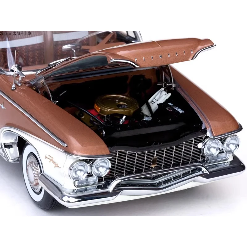 1/18 Plymouth Fury Hard Top1960 ミニカー Model w skali 1:18