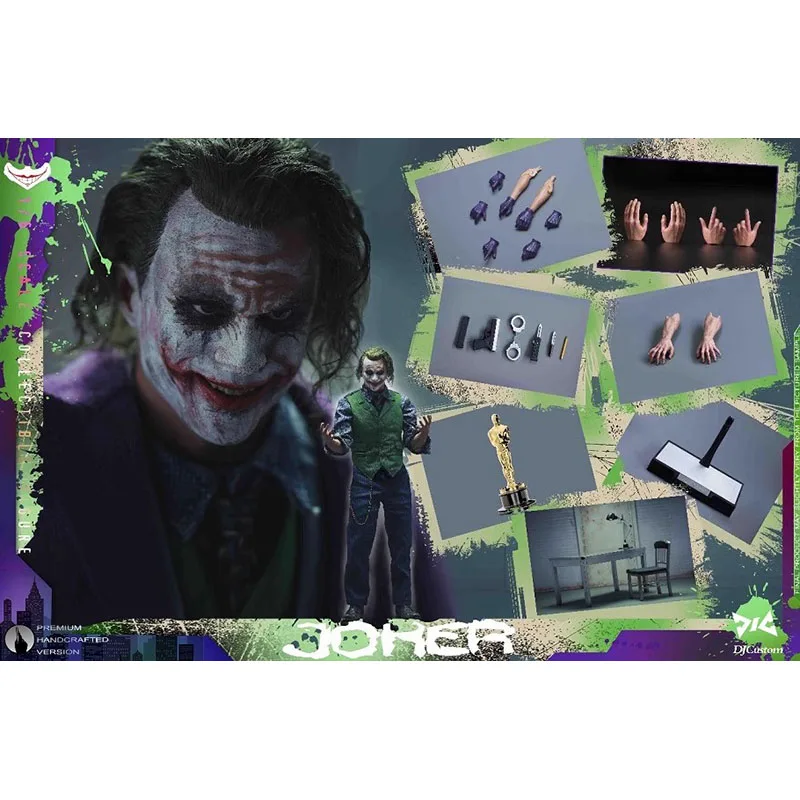 DJ-CUSTOM 1/6 クリミナル ジョーカー EX-001 DJ-CUSTOM 1/6 Criminal Joker ジョーカー アクションフィギュア