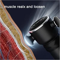 THERATOOLS 3D Fascia Massage Gun - Deep Tissue Muscle Massager for Neck Back Pain Relief, Fitness Recovery 3