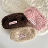 Cashmere Cosmetic Bag Zipper Bag Makeup Storage Bag Travel Cosmetic Bag Cute School Office Supplies Large Capacity Bag 4