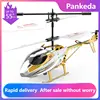3.5 Pass Remote Control Airplane USB Charging Helicopter with LED Light Wireless RC Aircraft Birthday Toy Children Birthday Gift 1