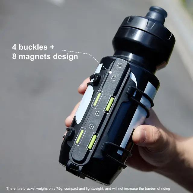 Mountain Road Bike Magnetic water bottle holder quick detachable and easy to take bicycle Scooter Frame Cycling Commuting 3