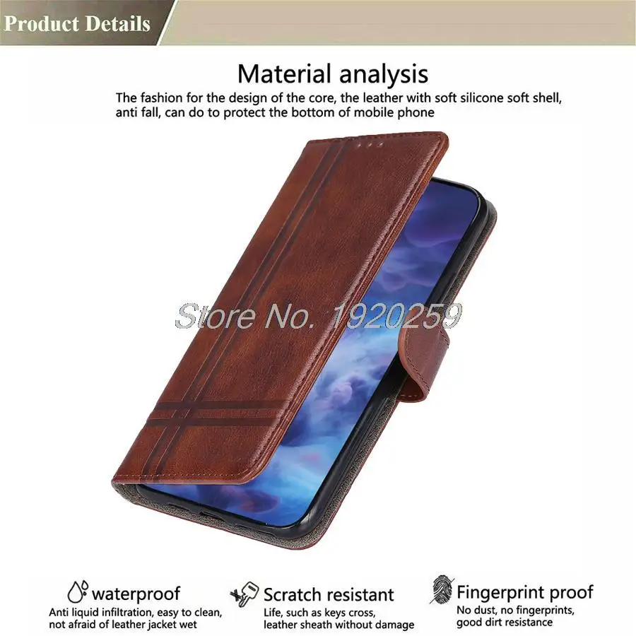 smartphone pouch Poco F3 Pro 2021 Flip Case Leather Business Book Cover for Xiaomi Poco F3 Case Mi PocoPhone F3 F 3 F3Pro 5G Wallet Skin Fundas waterproof cell phone pouch