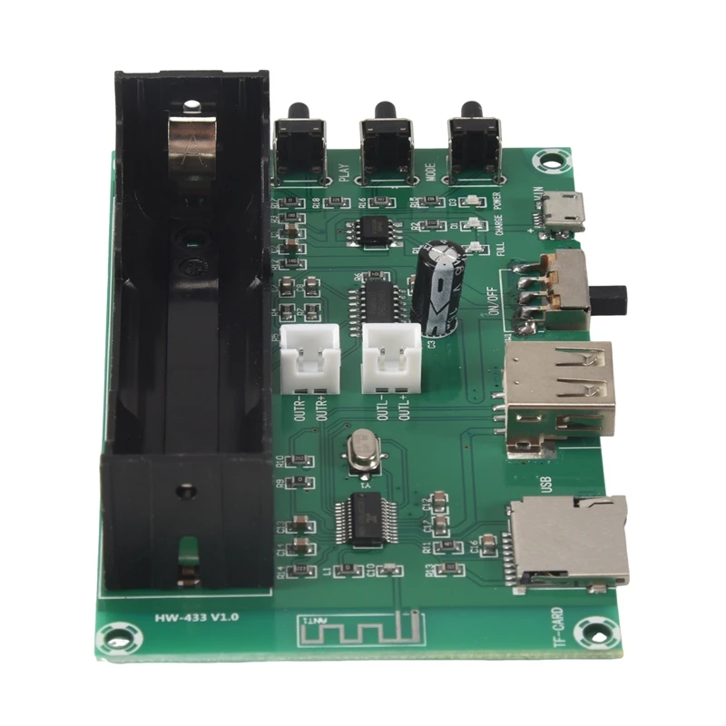 A35Q-XH-A150 Lithium Battery Bluetooth Digital Power Amplifier Board 5W+5W Mouth Power DIY Small Speaker Rechargeable For Androi