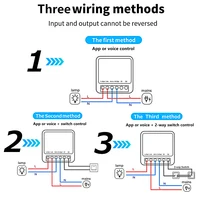 สวิตช์อัจฉริยะ Mini 16A Tuya ZigBee WiFi ควบคุม 2 ทาง สำหรับบ้านอัจฉริยะ ใช้งานร่วมกับ Alexa, Google Home และแอป Smart Life 6