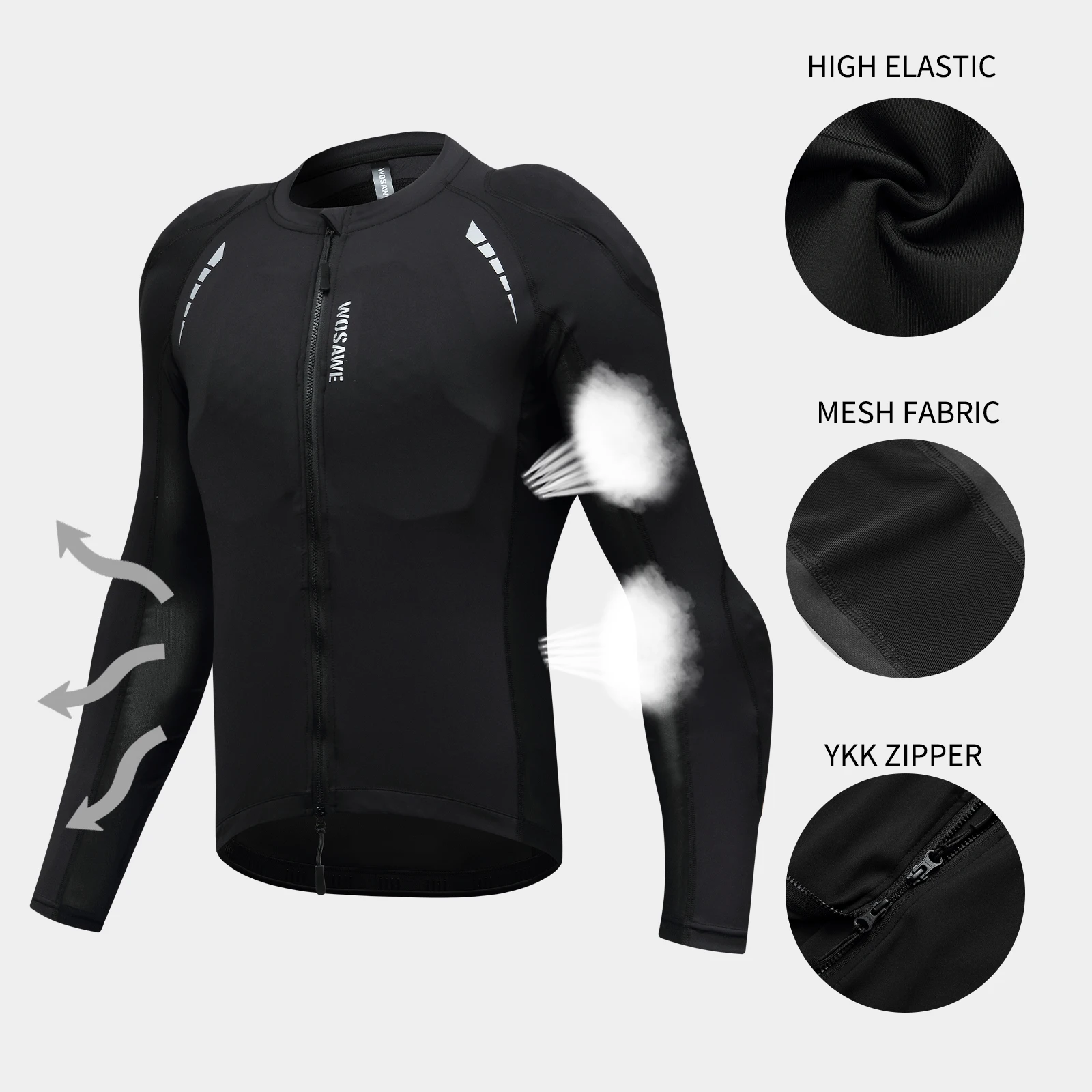 Motorcycle Jacket Full Body Armor Protection Motocross Racing Clothing Moto Riding Protectors CE Certification