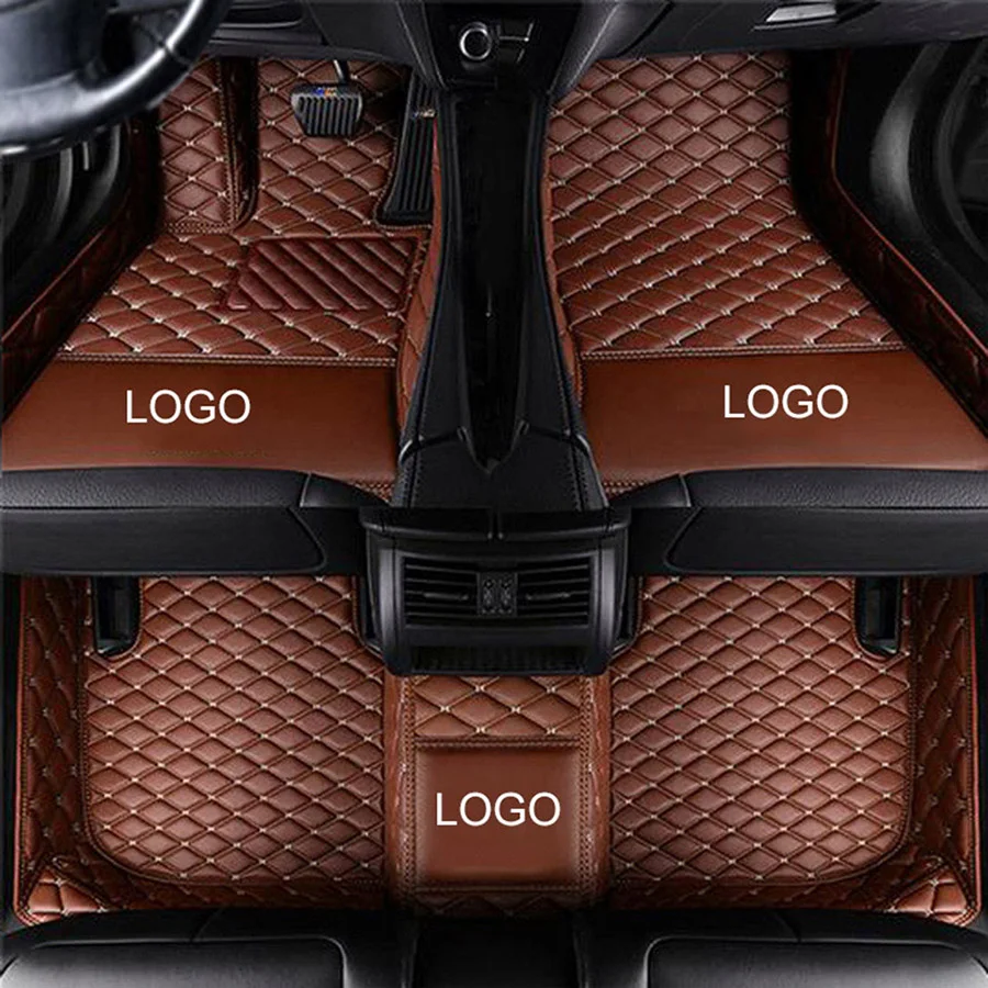 

BHUAN Custom Leather Car Mat For Audi All Medels A6L R8 Q3 Q5 Q7 S4 RS TT Quattro A7 A8 A3 A4 A5 Auto Accessories