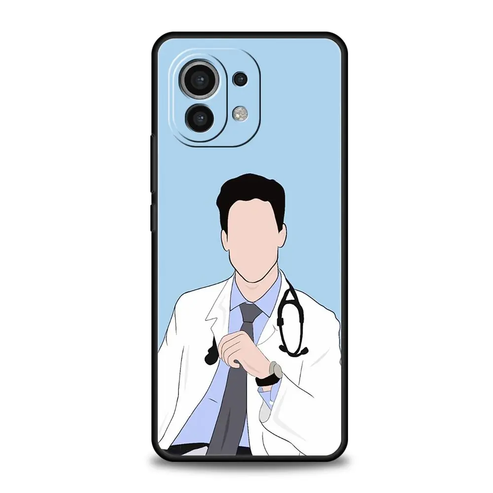 Medical-Themed Soft Phone Case for Healthcare Professionals
