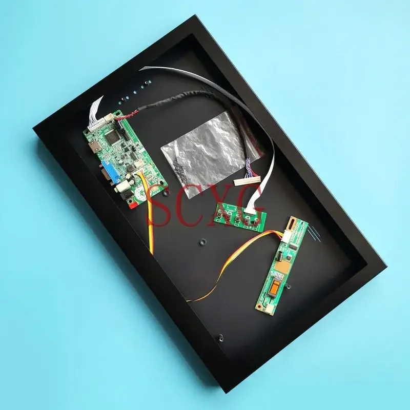 

For LP150X08 LP150X06 LP150X05 LP150X09 LP150X10 Kit LVDS 30 Pin 1CCFL 15" LCD Display 58C Controller Board+Metal Case 1024*768