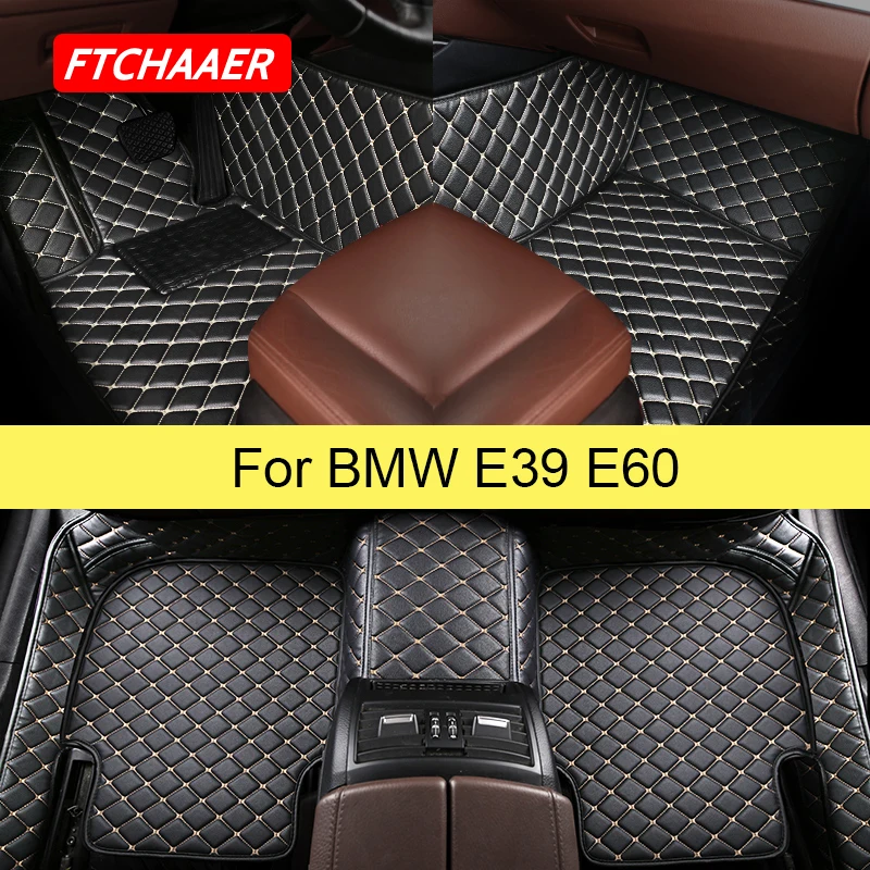 Ftchaaer Car Floor Mats For Bmw E39 E60 19952010 Years Foot Coche