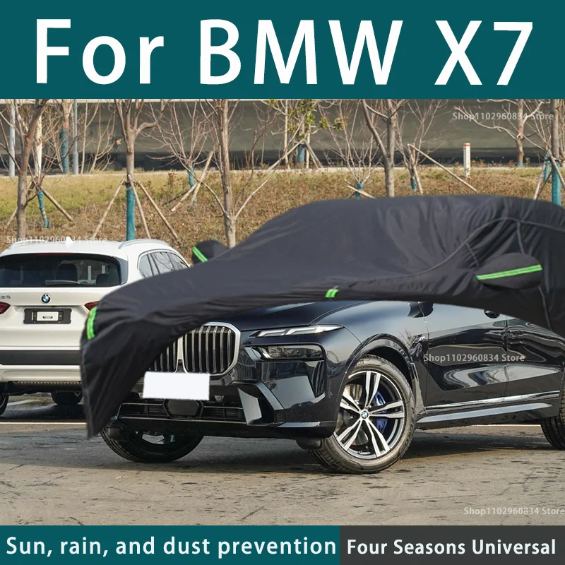 

Waterproof Car Covers Auto Sun Full Cover Protector Fit For BMW X7 Dust Rain Sunscreen Anti scratch Car Accessories