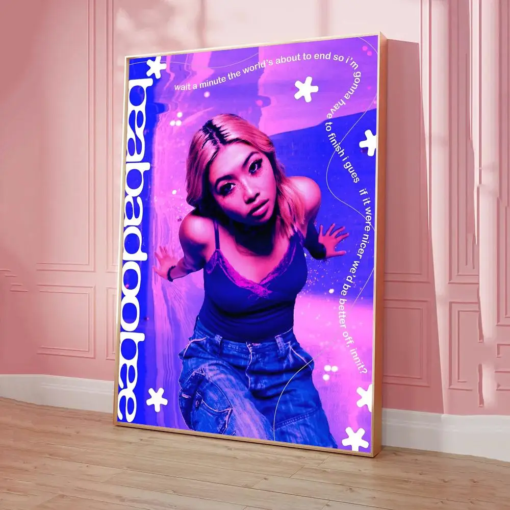 Singer Beabadoobee 'Fake It Flowers' Music Poster Classic