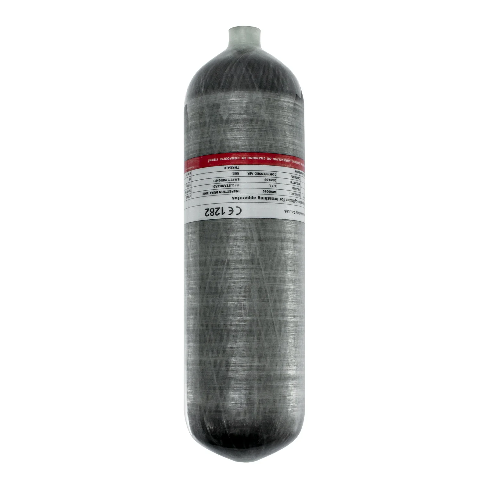 TUXING 4500Psi 300Bar 4.7L Carbon Fiber Cylinder High Pressure Tank Charging Fil