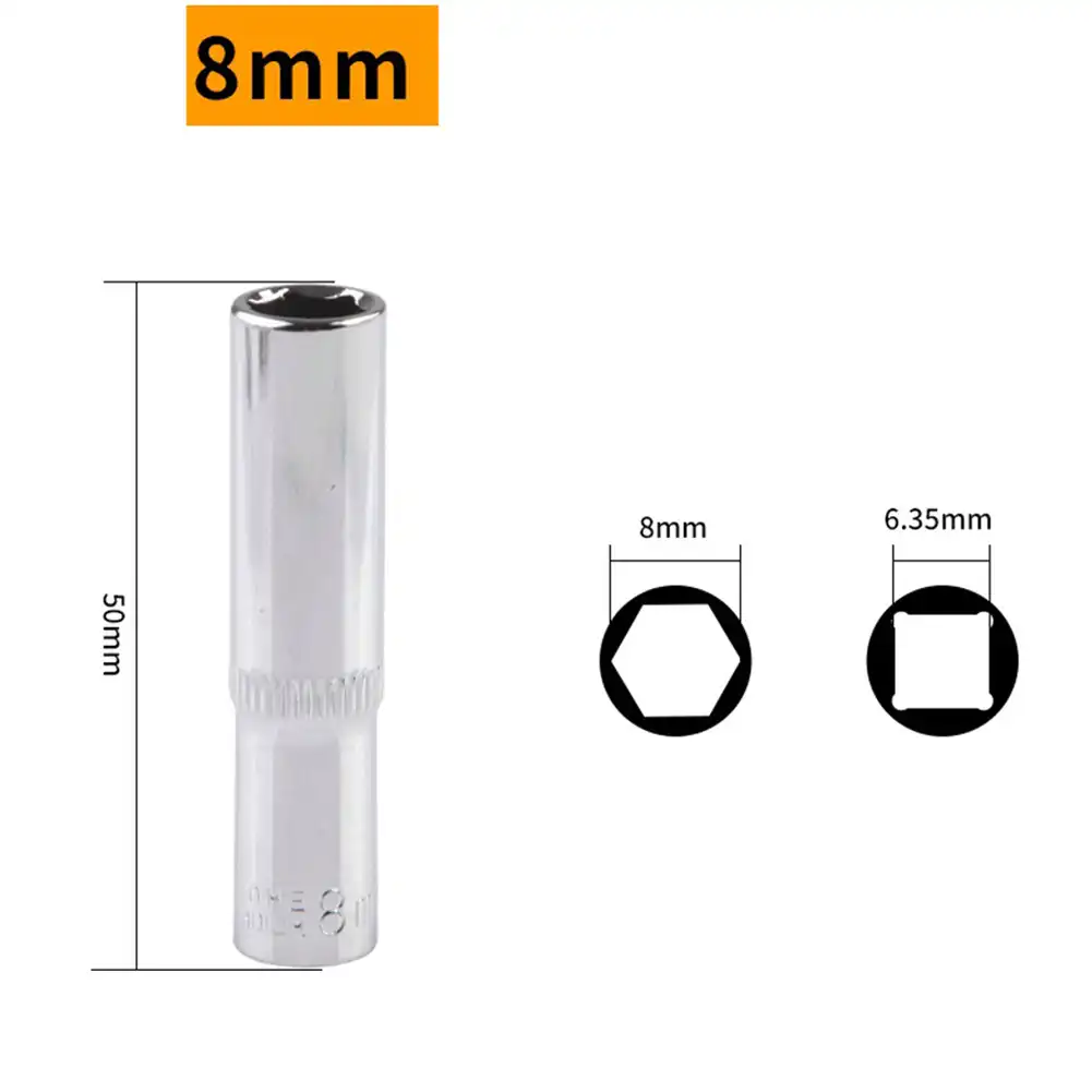 HARFINGTON Lot De 4 Clés Hexagonales à Extrémité Sphérique 3/16" En Forme De L à Long Bras Hexagonaux SAE En Acier Au Chrome Vanadium Outil De