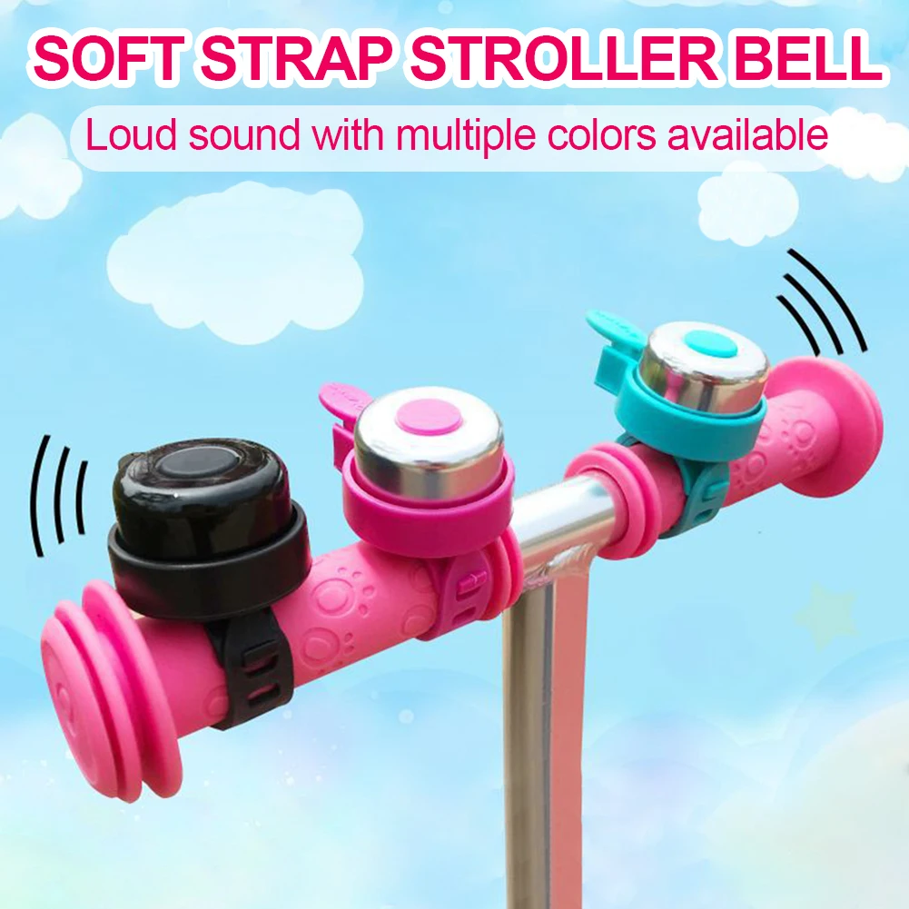 PC Baby Scooter Bell Lovely Kids Bike Bell Strap Bicycle Funny Accessory