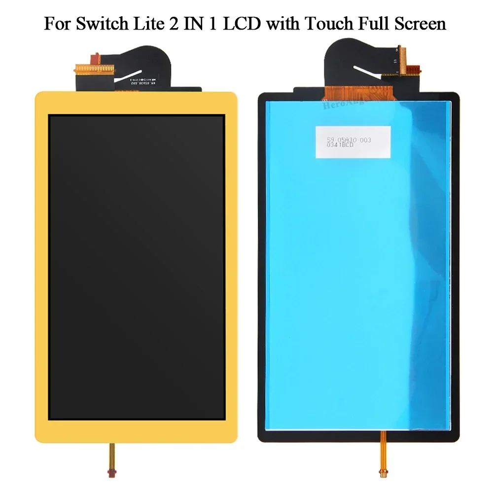 Nintendo Switch Screen Replacement LCD Screen Replacement Nintendo Switch LCD Screen Replacement 2IN1 For Switch Lite Console LCD Display+Touch Screen Full-Fitted Screen Assembly Digitizer Replacement