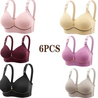 New High-quality Underwire Breathable Ultra-thin Solid Color Bra Comfortable Breathable Fashionable Plus Size Women's Underwear