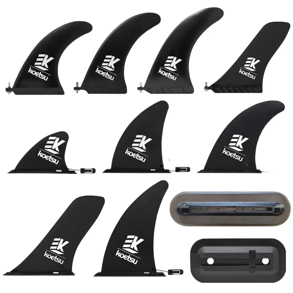 Koetsu Surfbrett Fin Schnell verschluss Paddle Board Fin abnehmbare Surfbrett Schwanz Fin Stand Up Board Fin für Long Board Surfbrett – Detail 16