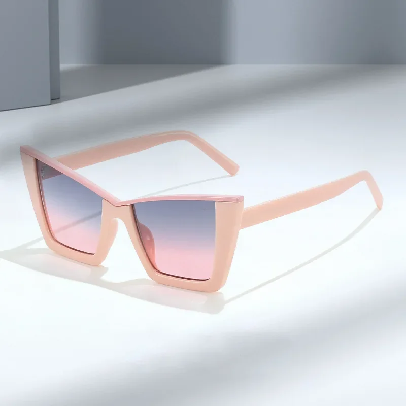 

New Trend Cat-eye Sunglasses European and American Style Fashion Net Celebrity with The Same Personality Sunglasses