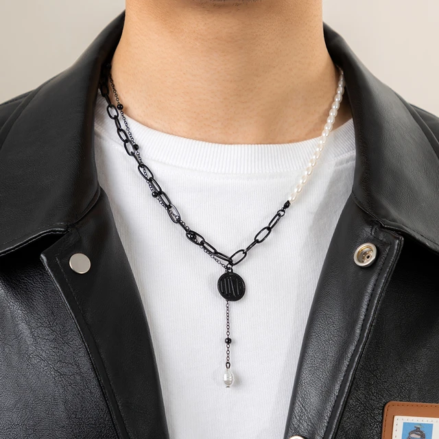 SKJUBLPG Halskette Unisex | Trendiger Schmuck Anhänger | Für Männer & Frauen