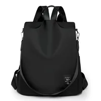 Fashionable Oxford Cloth Women's Backpack Large Capacity Travel Storage Bag Lightweight and Durable Backpac 2