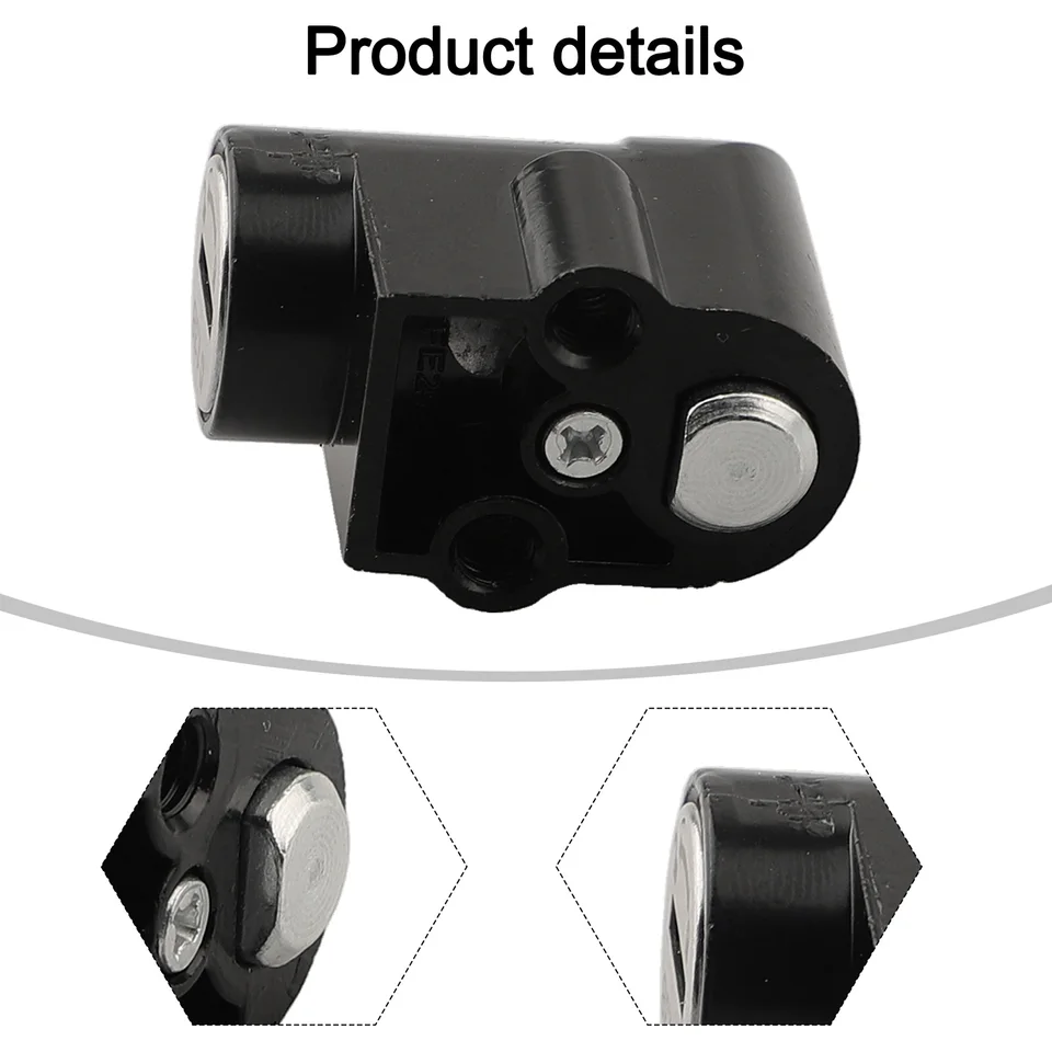 1Pcs Electric Bike Battery Box Safety Lock Portable Anti-Theft Key Lock Battery Cylinder Lock for Motorcycle Electric Bike Scooter E-Bike with 2 Keys Light Weight(Silver