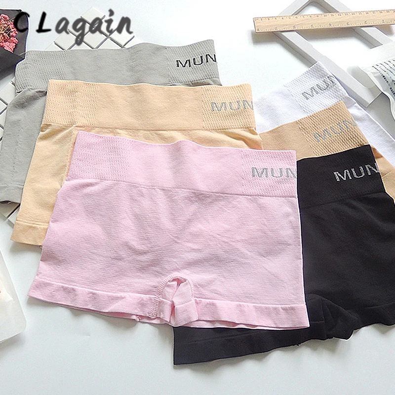 Safety Panties Cotton Seamless Panties SkinFriendly mid Waist Ladies