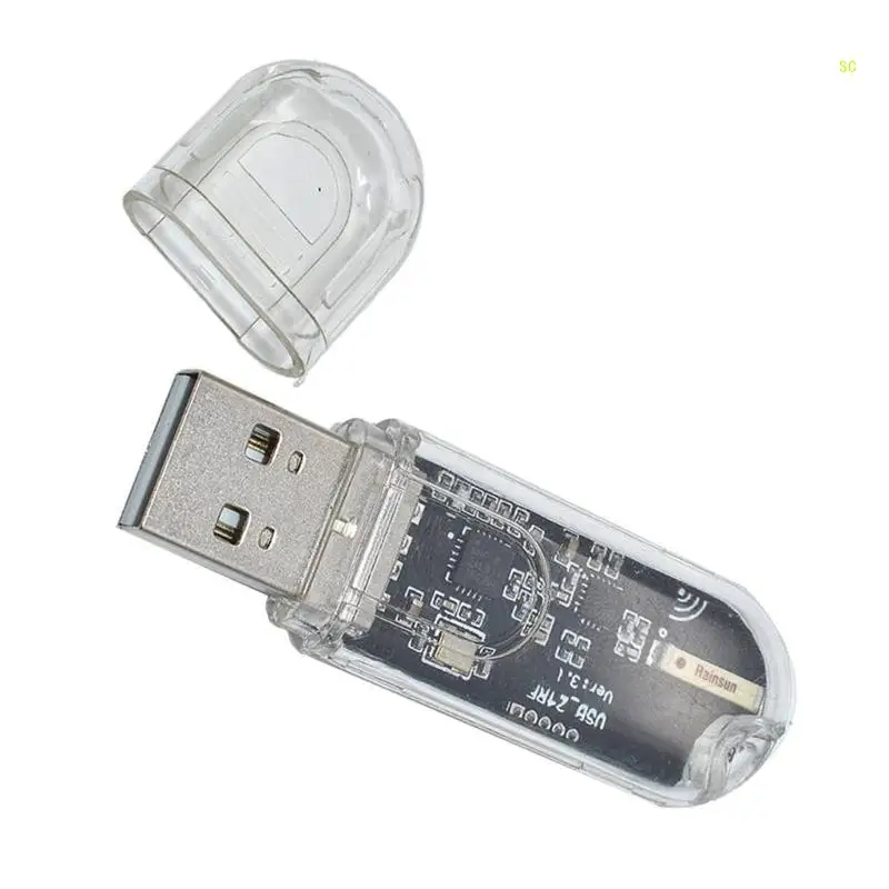 

Высокоскоростной USB-адаптер для беспроводной связи USB-адаптер для беспроводной передачи данных nRF24L01 Прямая поставка