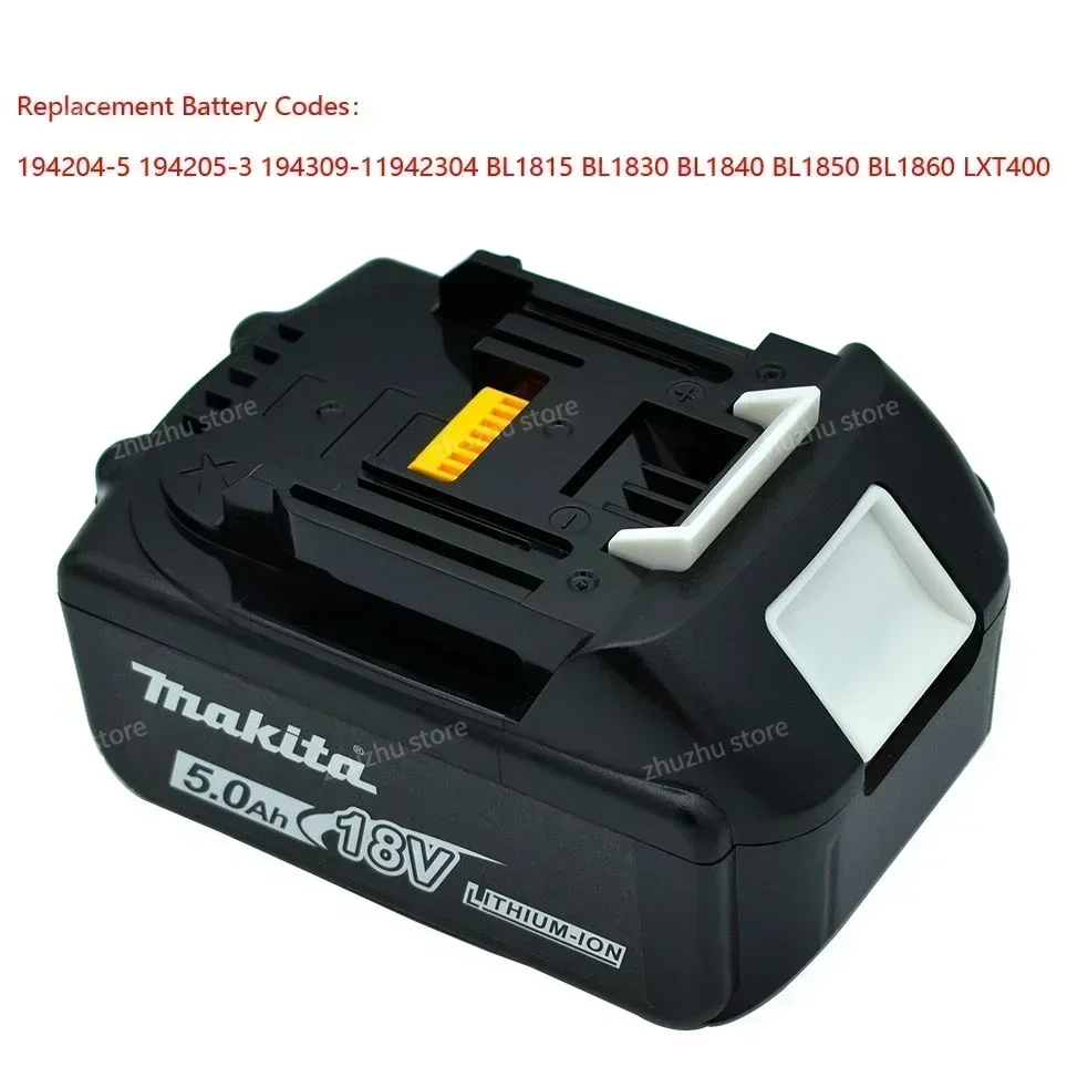 Original Makita 18V Makita 6000mAh Lithium-Ionen-Akku 18V Bohrer Ersatzbatterien BL1860 BL1830 BL1850 BL1860B – Detail 10